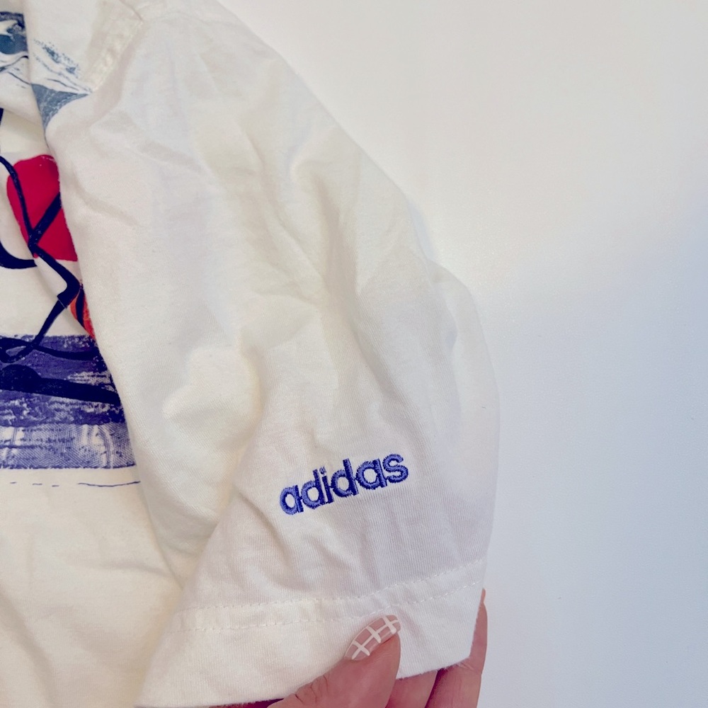 ADIDAS COLLARD VINTAGE SHIRT - Picture 3 of 5